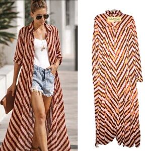 Jaded Gypsy Fade Away Duster Cardigan or Shirt Dress